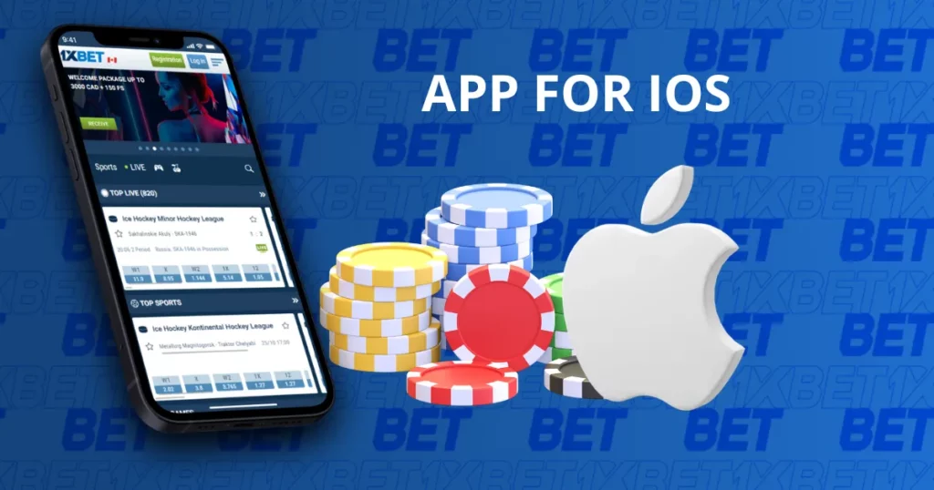 Aplikasi Mudah Alih 1xBet Malaysia untuk iOS