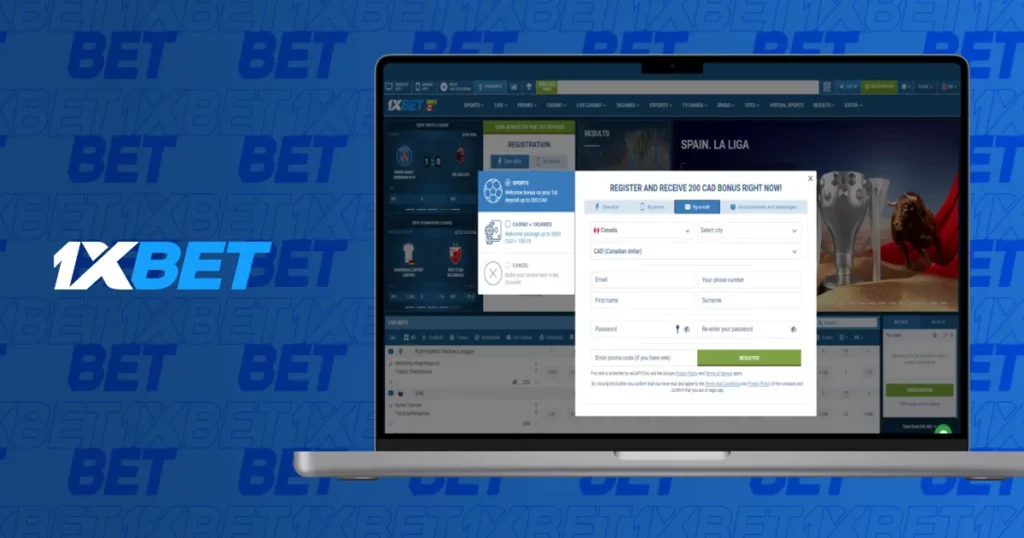 Pendaftaran dalam Aplikasi Desktop dari 1xBet Malaysia